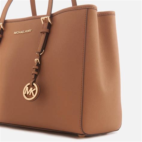 michael kors jet set small leather tote|Michael Kors jet set large.